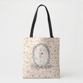 Betonstaal in dog/dog tote bag