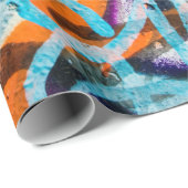 Betonstaal, met weven, verven met versleten wanden cadeaupapier (Rol Hoek)