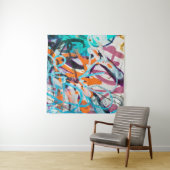 Betonstaal, met weven, verven met versleten wanden wandkleed (In Situ (horizontaal))