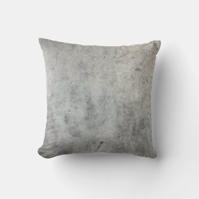 betonstructuur cement patroon achtergrond minimaal kussen (Voorkant)
