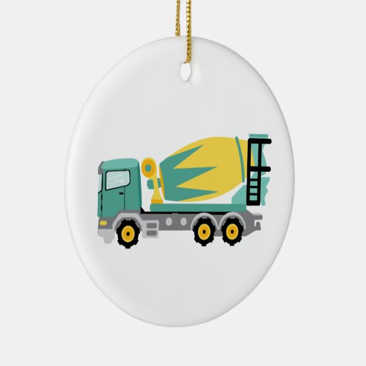 Betonwagen Keramisch Ornament (Rechts)