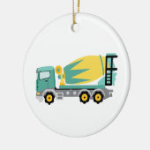 Betonwagen Keramisch Ornament (Links)