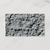 Betonwand met ruw oppervlak visitekaartje (Achterkant)