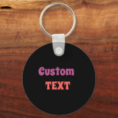 Betoverd blauw Roos – Romantisch bloemaccent Sleutelhanger (Achterkant)