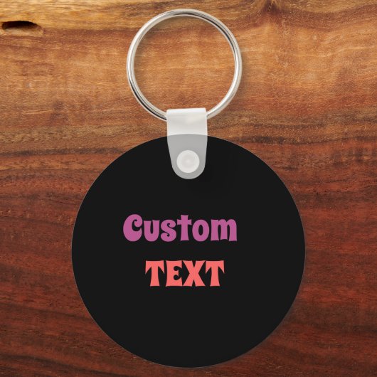 Betoverd blauw Roos – Romantisch bloemaccent Sleutelhanger (Achterkant)