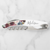 Betoverd Bloemen Bruidsmeisje Voorstel Kurkentrekker (Achterkant)