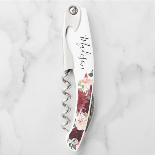 Betoverd Bloemen Bruidsmeisje Voorstel Kurkentrekker (Voorkant)