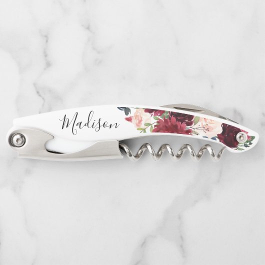 Betoverd Bloemen Bruidsmeisje Voorstel Kurkentrekker (Voorkant)