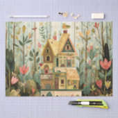 Betoverd Boekenhuis Tissuepapier (Craft)