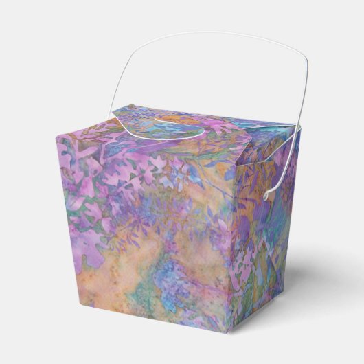 Betoverd Bos Batik Bedankdoosjes (Voorkant Zijde)
