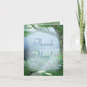 Betoverd Bos Bruiloft Bedankt (Voorkant)