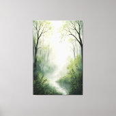 Betoverd Bos Canvas Afdruk (Voorkant)