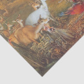 Betoverd bos door kunstenaar John Anster Fitzgeral Tissuepapier (Detail)