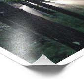 betoverd bos foto afdruk (Hoek)