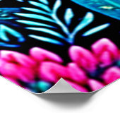 Betoverd bos grillige droom ontwerp poster (Hoek)