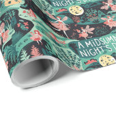 Betoverd bos: grillige fee cadeaupapier (Rol Hoek)