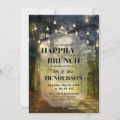 Betoverd bos Happily Ever After brunch Kaart (Voorkant)