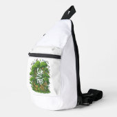 Betoverd bos in leven sling bag (Rechterhoek)