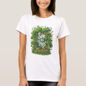 Betoverd bos in leven t-shirt (Voorkant)