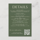 betoverd bos informatiekaartje (Voorkant)