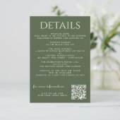  betoverd bos informatiekaartje (Staand voorkant)