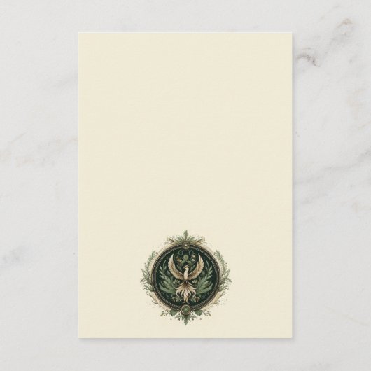  betoverd bos informatiekaartje (Achterkant)