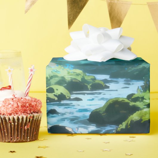 Betoverd Bos Inpakpapier (Verjaardagsfeest)