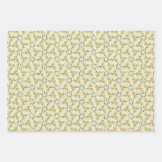 Betoverd Bos Magische Kerstbomen Ontwerp Inpakpapier Vel (Voorkant)