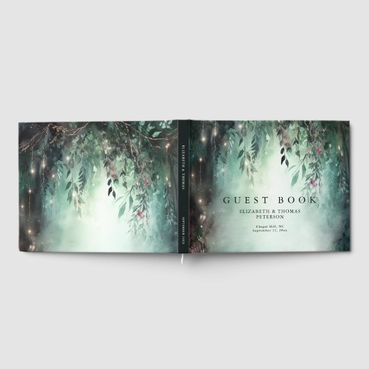 Betoverd Bos Magische Wijnstokken Groen Goud Bruil Gastenboek (Volledig)