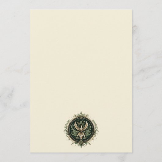  betoverd bos menu (Achterkant)