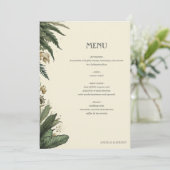  betoverd bos menu (Staand voorkant)