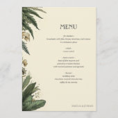  betoverd bos menu (Voorkant)