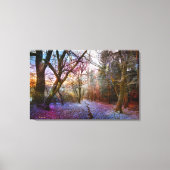 Betoverd Bos - Natuur Winterlandschap Canvas Afdruk (Voorkant)