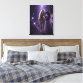 Betoverd bos pad canvas kunst (Insitu (Slaapkamer))