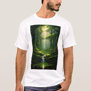 Betoverd bos pad t-shirt