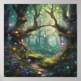 Betoverd Bos Poster