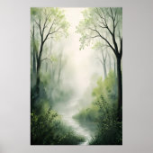 Betoverd Bos Poster (Voorkant)