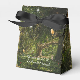 Betoverd bos Sweet 16 Feeën Fonkelende lichten Bedankdoosjes