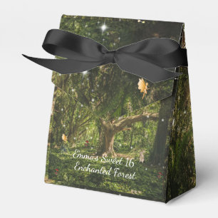 Betoverd bos Sweet 16 Feeën Fonkelende lichten Bedankdoosjes