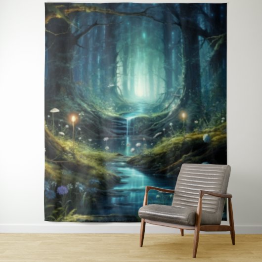 Betoverd Bos Sweet 16 Tapestry Wandkleed (In situ)