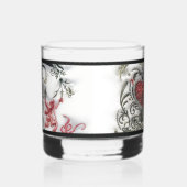 Betoverd bos whisky glas (Rechts)