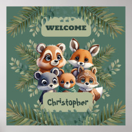 Betoverd Bos Wonderland Poster