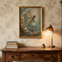 Betoverd Bosblad Fee Fantasie Kunst