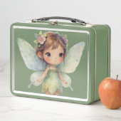 Betoverd bosfee: pastelgroene fee (In situ)