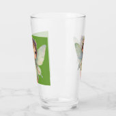 Betoverd bosfee: pastelgroene fee glas (Links)