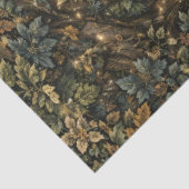 Betoverd Bosland Witte Hert Tissuepapier (Detail)