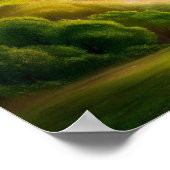 betoverd boslandschap poster (Hoek)