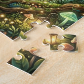Betoverd bospad legpuzzel (Zijkant)