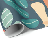 Betoverd bospaddenstoelenpatroon cadeaupapier (Rol Hoek)