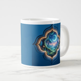 Betoverd Bosportaal met Maanlicht Geschenk Grote Koffiekop